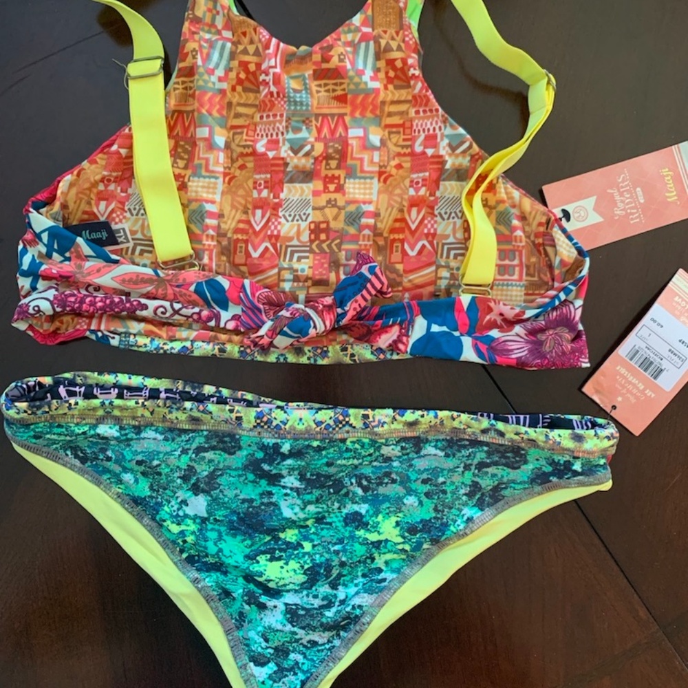 Royal Rider Abstract Bikini Reversible - Picture 3 of 6